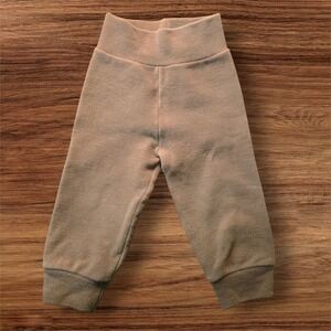 Truly Charis Interlock Wool Joggers or Diaper Cover Size Toddler Medium Brown